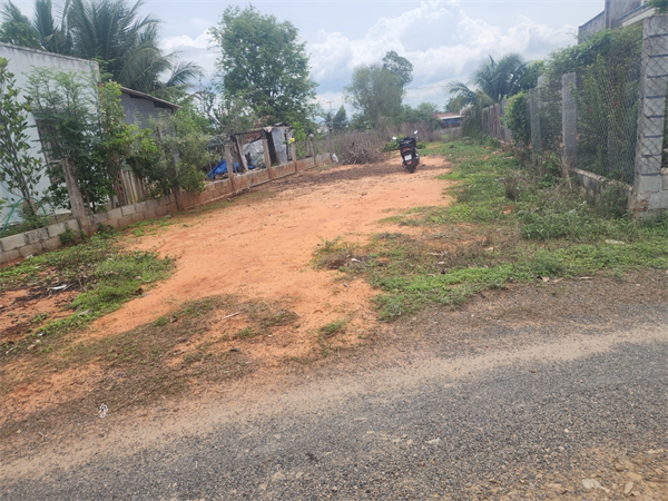 Cần bán 1 thửa đất DT (485m2 có 133m2 đất thổ cư). Gần sân bay Phan Thiết, gần QL1A + chợ + trường học 
